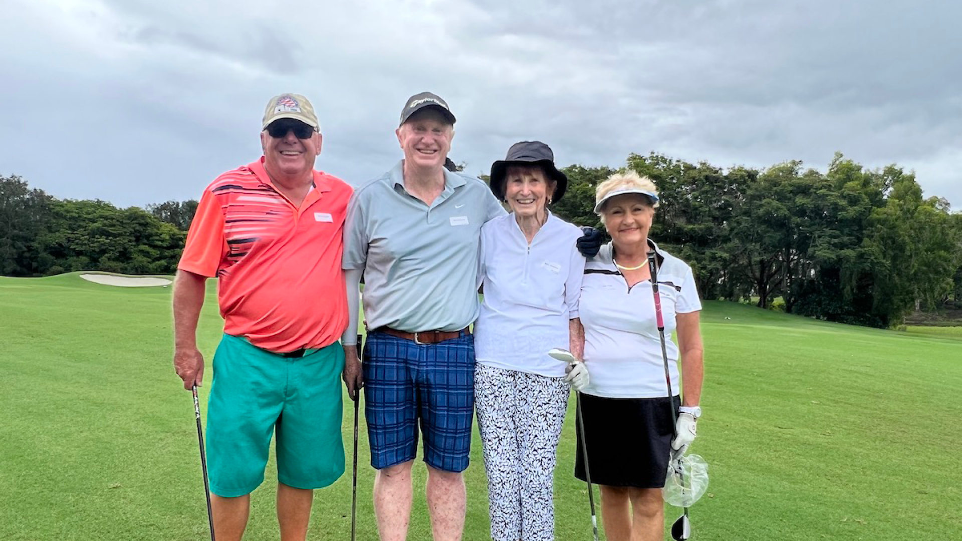 Golf Day Happy customers