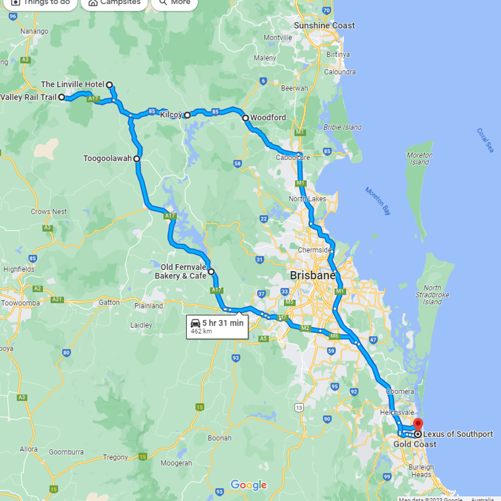 Kimberley Weekender Southport Map
