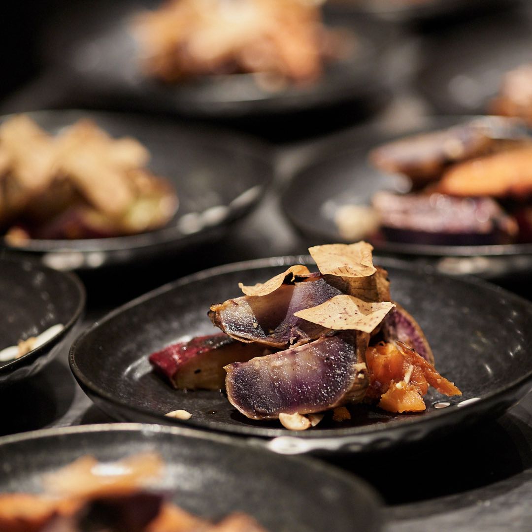 Greenstone & Gold dinner plated food